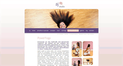 Desktop Screenshot of poweryoga-aachen.com